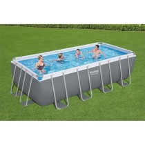 BESTWAY Piscine hors sol Power Steel™ 488 x 244 x 122 cm, filtre a s