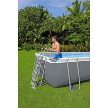 BESTWAY Piscine hors sol Power Steel™ 488 x 244 x 122 cm, filtre a s