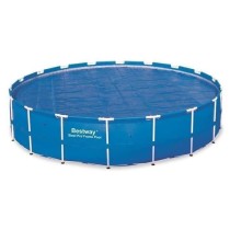 Bâche solaire - BESTWAY - Frame Pool - Diametre 521cm - Bleu - 150 gr