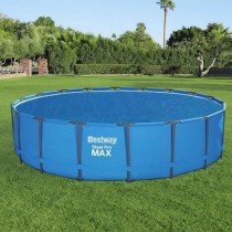 Bâche solaire - BESTWAY - Frame Pool - Diametre 521cm - Bleu - 150 gr