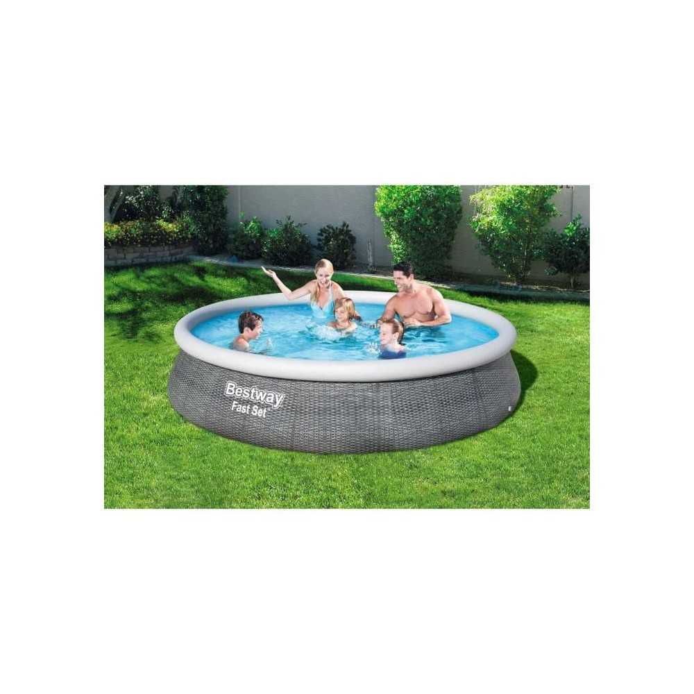 Kit Piscine hors sol autoportante BESTWAY - Fast Set™ - 396 x 84 cm