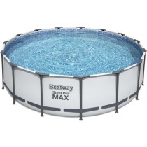 Kit Piscine hors sol tubulaire BESTWAY Steel Pro Max - 457 x 122 cm -