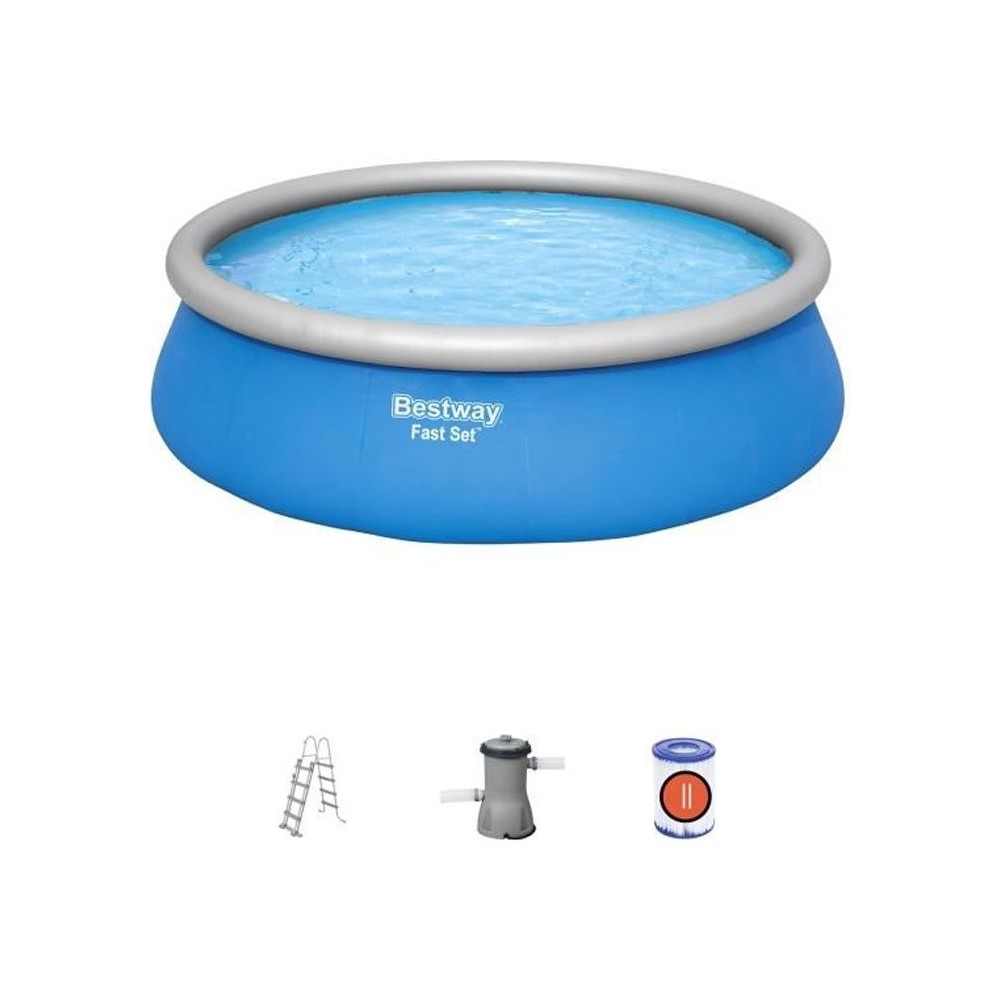 Kit Piscine hors sol autoportante BESTWAY - Fast Set - 457 x 122 cm -