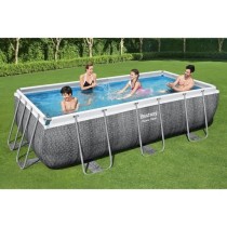 Kit Piscine hors sol tubulaire BESTWAY Power Steel 404 x 201 x 100 cm