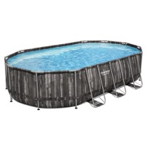 Kit Piscine hors sol tubulaire BESTWAY - Power Steel™ - 610 x 366 x