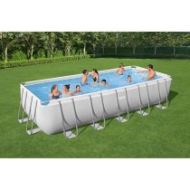 Kit Piscine hors sol tubulaire BESTWAY Power Steel™ - 640 x 274 x 13