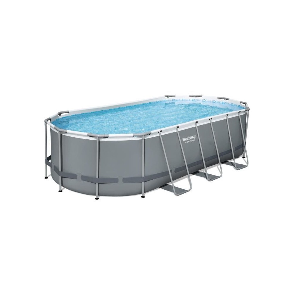 Kit Piscine hors sol tubulaire BESTWAY Power Steel™- 549 x 274 x 122