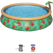 Kit Piscine hors sol autoportante BESTWAY - Fast Set - 457 x 84 cm - R