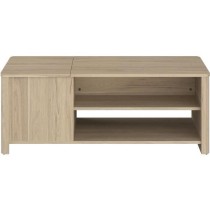 Ensemble Table basse avec coffre et Meuble Tv - BETTY - Panneau de par