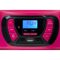 Lecteur radio cd portable BIGBEN INTERACTIVE usb bt rose