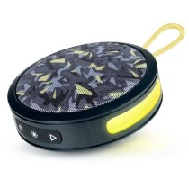 BIGBEN Party - Enceinte Bluetooth ronde avec dragonne et effets lumine