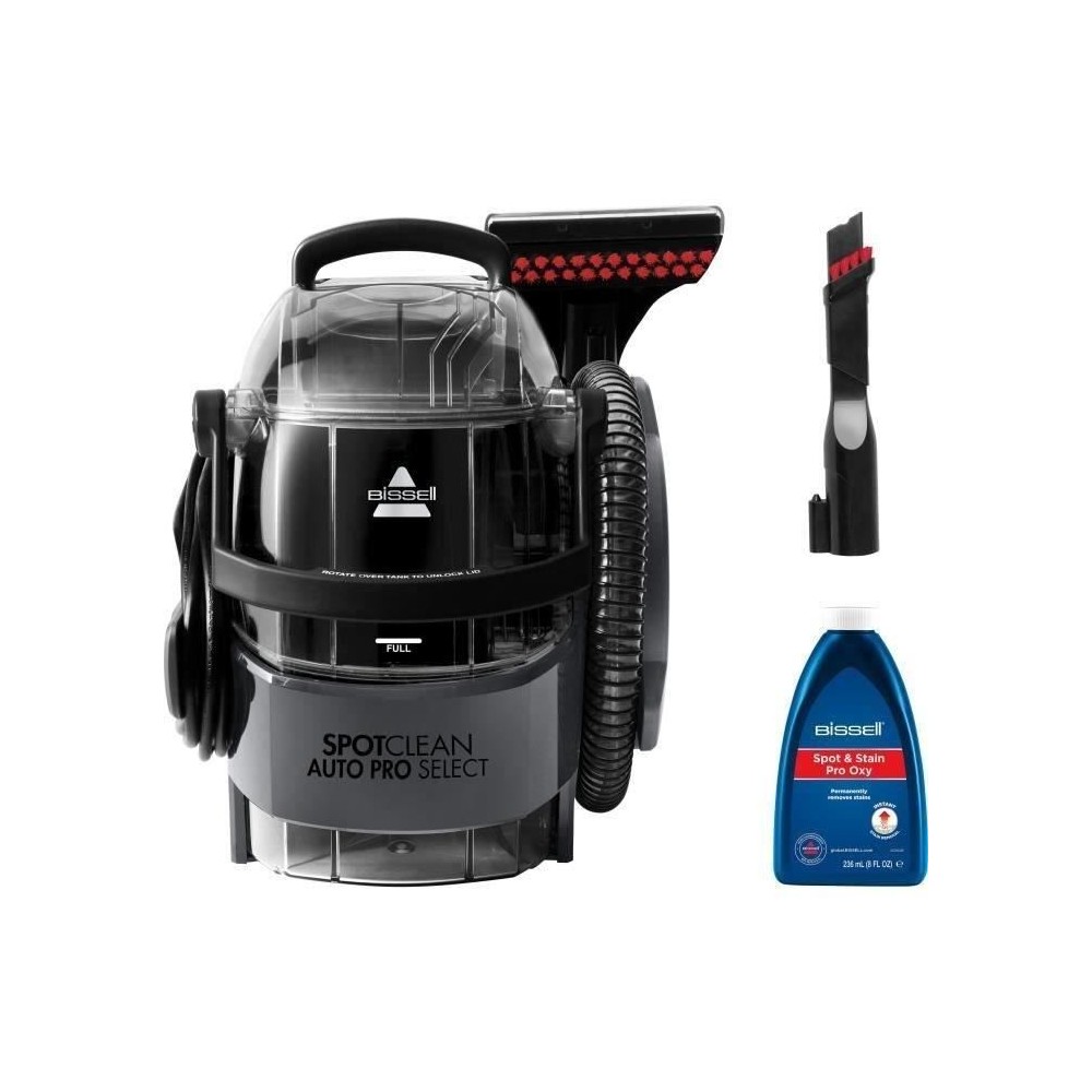 BISSELL SpotClean Auto Pro Select 3730N - Détache, Nettoie et Aspire