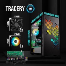 Boitier PC sans alimentation - BITFENIX Tracery ARGB (Noir) - Moyen to