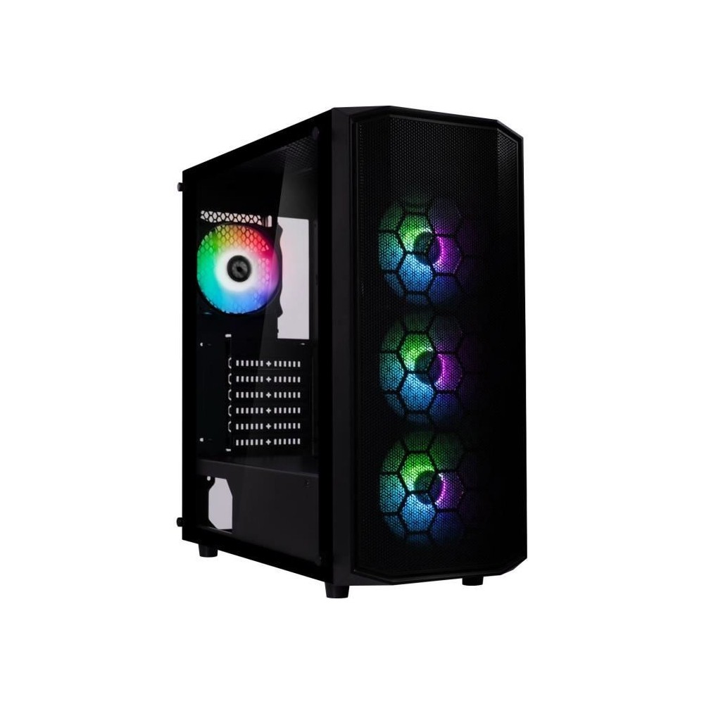 Boitier PC sans alimentation - BITFENIX Garen (Noir) A-RGB - Moyen tou