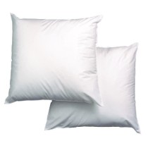 BLANREVE Lot de 2 Oreillers Triple Protection - 60 x 60 cm - Blanc