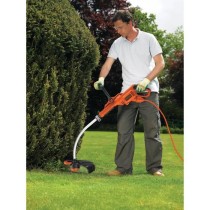 BLACK+DECKER - Coupe-bordures filaire 35cm 900W - GL9035-QS - Manche métal télescopique + tête pivotante