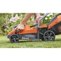 BLACK+DECKER Tondeuse 18V BCMW3318L2-QW 33 cm - Jardin Jusqu'a 350 m²