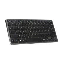 Clavier Sans Fil - BLUESTORK - MINI R - Compact - Rechargeable - Gris/