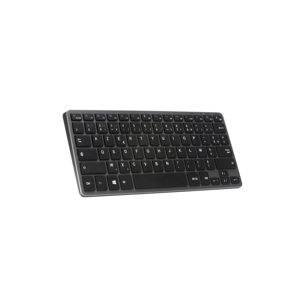 Clavier Sans Fil - BLUESTORK - MINI R - Compact - Rechargeable - Gris/