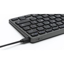 Clavier Sans Fil - BLUESTORK - MINI R - Compact - Rechargeable - Gris/