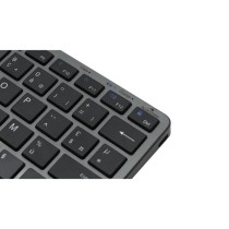 Clavier Sans Fil - BLUESTORK - MINI R - Compact - Rechargeable - Gris/