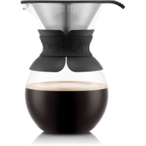 POUR OVER - Cafetiere BODUM , filtre permanent maille inox, 1.0 l, 8 t