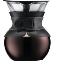 POUR OVER - Cafetiere BODUM , filtre permanent maille inox, 0.5 l, 4 t