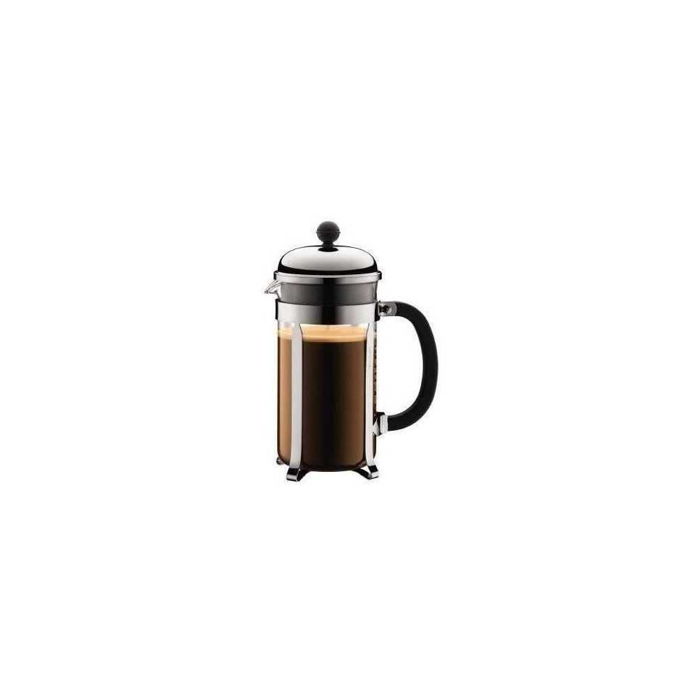 CHAMBORD - Cafetiere a piston BODUM , 8 tasses, 1.0 l, acier inox