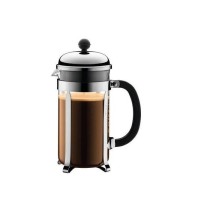 CHAMBORD - Cafetiere a piston BODUM , 8 tasses, 1.0 l, acier inox