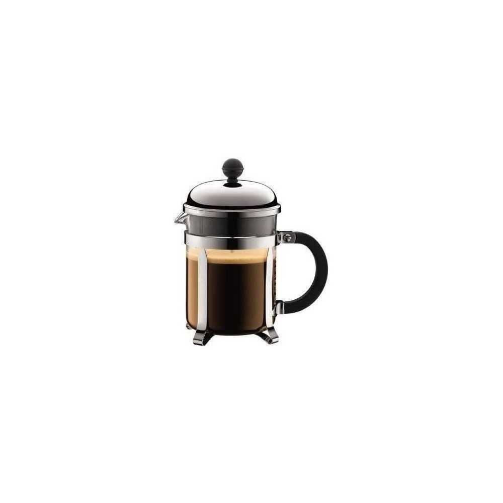 CHAMBORD - Cafetiere a piston BODUM , 4 tasses, 0.5 l, acier inox