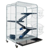 TYROL Cage tower 64x44x93cm - Pour rongeur