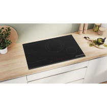 Table induction grande largeur BOSCH - 4 foyers - L80 x P52 cm - PVS83