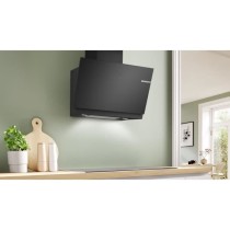 Hotte murale inclinée en verre BOSCH SER6 DWK81AN60 Noir - Home Conne