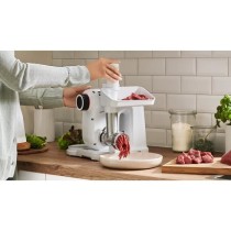 Accessoire hachoir a viande - BOSCH - MUZS2FWW - Blanc - Acier satin