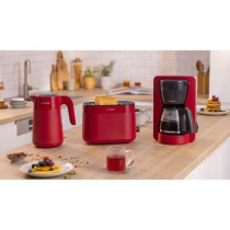 Cafetiere Filtre - BOSCH - TKA2M114 MyMoment - Rouge - Capacité 1,25L