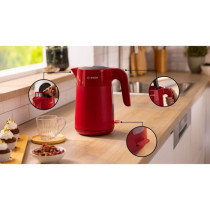 Bouilloire - BOSCH - TWK2M164 MyMoment - Rouge Mate - indicateur de ta