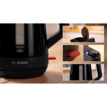 Bouilloire - BOSCH - TWK1M123 MyMoment - Noire - capacité 1,7L - base