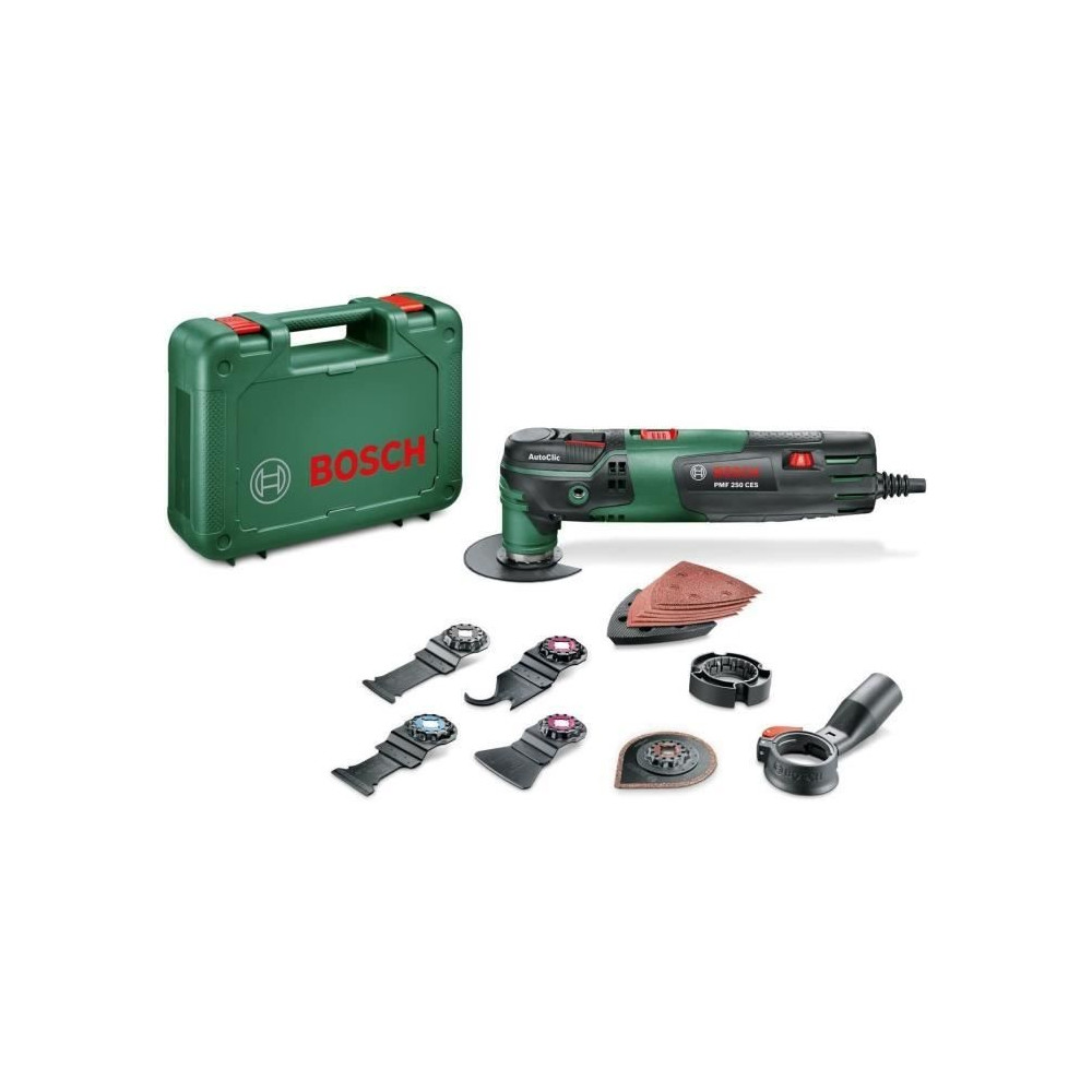 Outil multifonction BOSCH PMF 250 CES Set