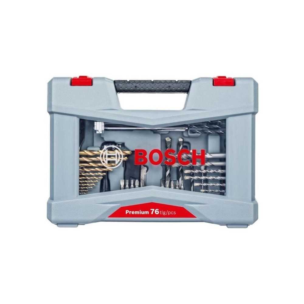 Coffret premium perçage - vissage de 76 pcs- BOSCH