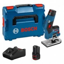 Affleureuse Bosch Professional GKF 12V-8 avec 2 batteries 3,0 Ah, en L