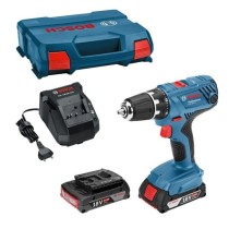 Perceuse a percussion Bosch Professional GSB 18V- 21 + 2 batteries 2,0