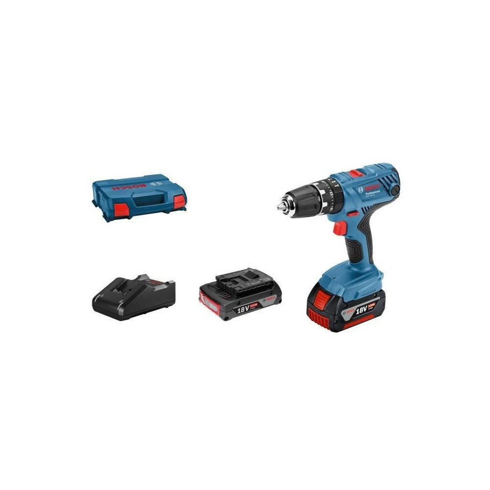 Perceuse-visseuse a percussion Bosch Professional GSB 18V-21 + 1 batte