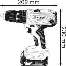 Perceuse-visseuse a percussion Bosch Professional GSB 18V-21 + 1 batte