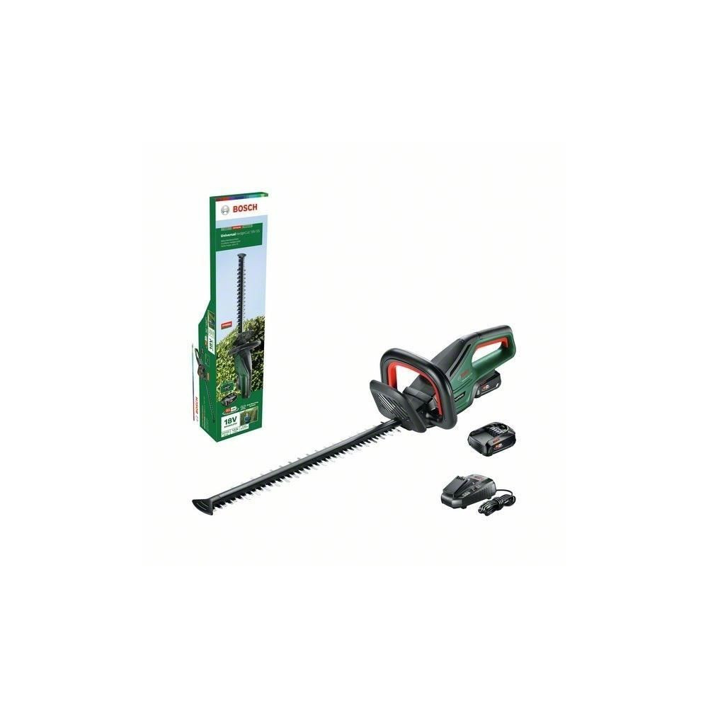 Taille-haies Bosch - UniversalHedgeCut 18V-55 (livré avec 2 batteries