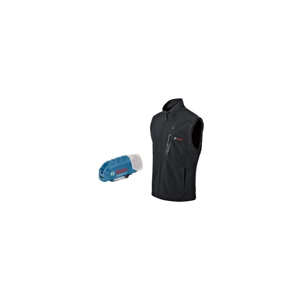 Veste chauffante Bosch Professional GHV 12+18V XA taille XL, sans batt