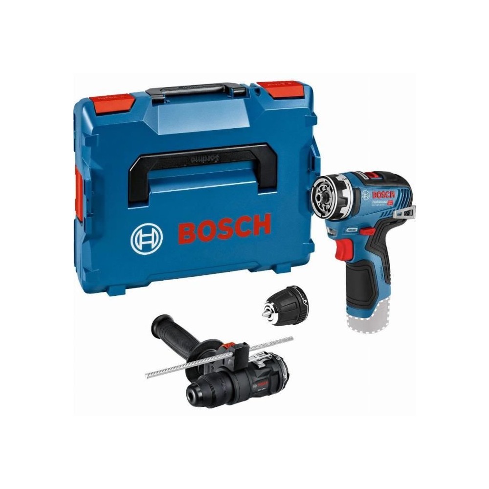 Perceuse-visseuse Bosch Professional GSR 12V-35 FC + GFA 12-H + GFA 12