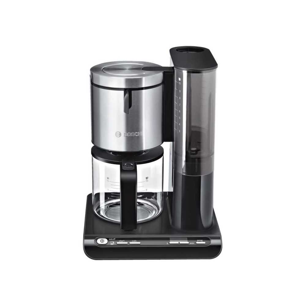 Cafetiere filtre programmable BOSCH Styline - Noir - 15 tasses - 1160W