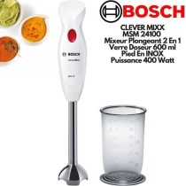 Mixeur plongeant CleverMixx MSM24100 - BOSCH - 400W - Pied détachable