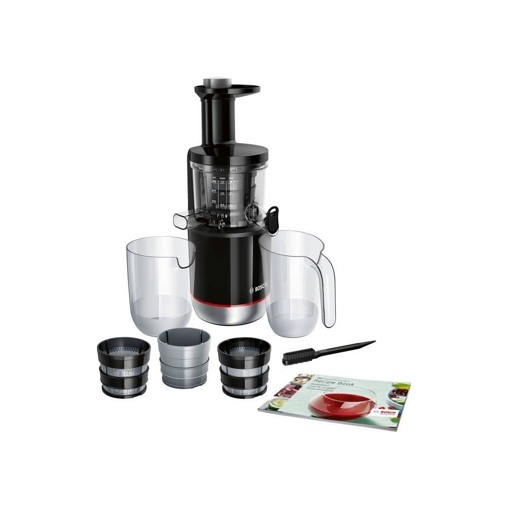 Extracteur de jus - BOSCH - MESM731M VitaExtract - Noir/inox - 150 W -