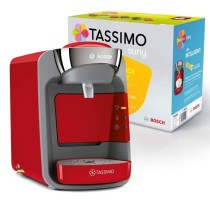 Machine a café multi-boissons BOSCH Tassimo Suny TAS32 - Rouge coquel